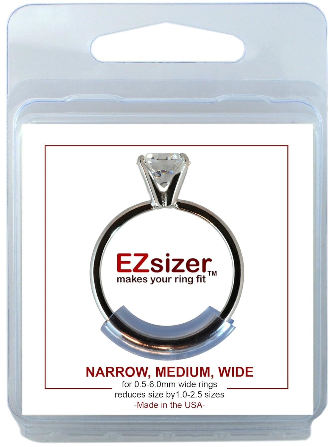 Ring Guard by EZsizer 6 Pack (2Narrow, 2Medium, 2Wide) Easy Ring Adjuster Amazon.in