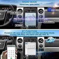 Vista 4 de CUSP - Radio estéreo para auto Android 2025 con GPS para Ford F150 2009-2014 12.1 pulgadas Navegación Reproductor multimedia PX6 4G+64G unidad