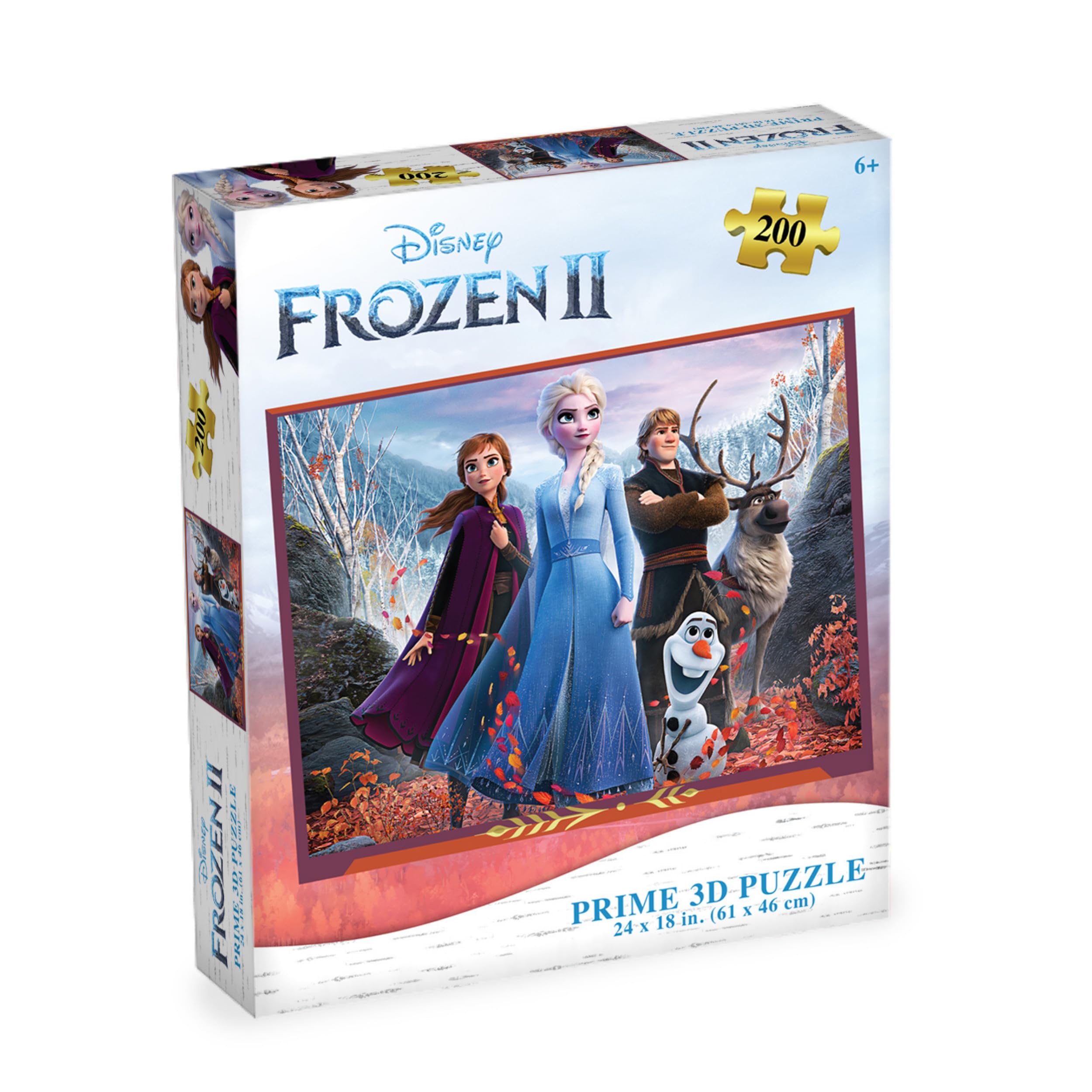 Prime 3D 32648 Disney Pixar Frozen Lenticular Puzzle Characters