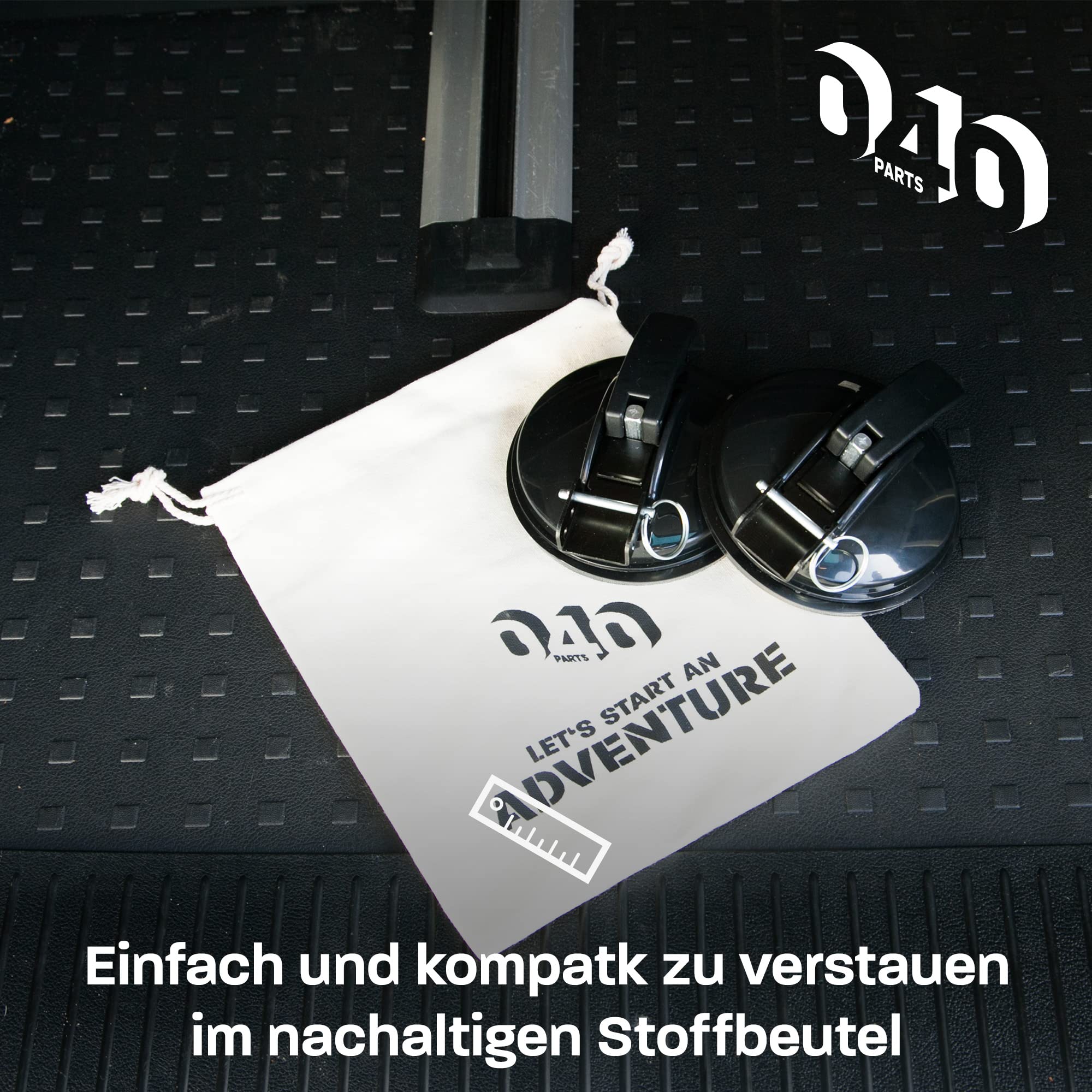 Camping Markisenhalter für Thule Fiamma Dometic Markiesen 2er Set - kompatibel mit VW T6 T5 T4 T6.1 Ford Nugget Vans Camper Wohnwagen Wohnmobil Markisenfußhalter Camping Zubehör - 2er Set