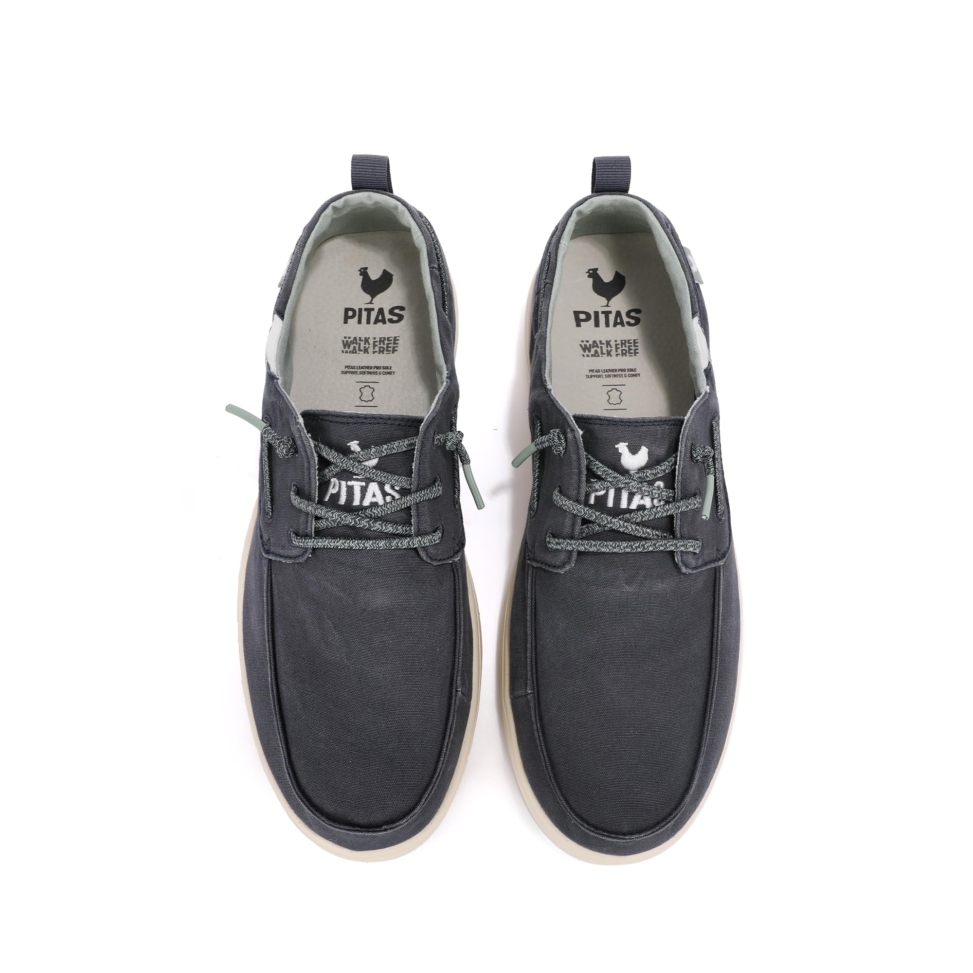 WALK IN PITAS | Maui | Herren Mokassins | Flache Slipper für Männer | Slip on Loafer | Sneakers | Schlupfschuhe | Freizeitschuhe | Walkinpitas Schuhe