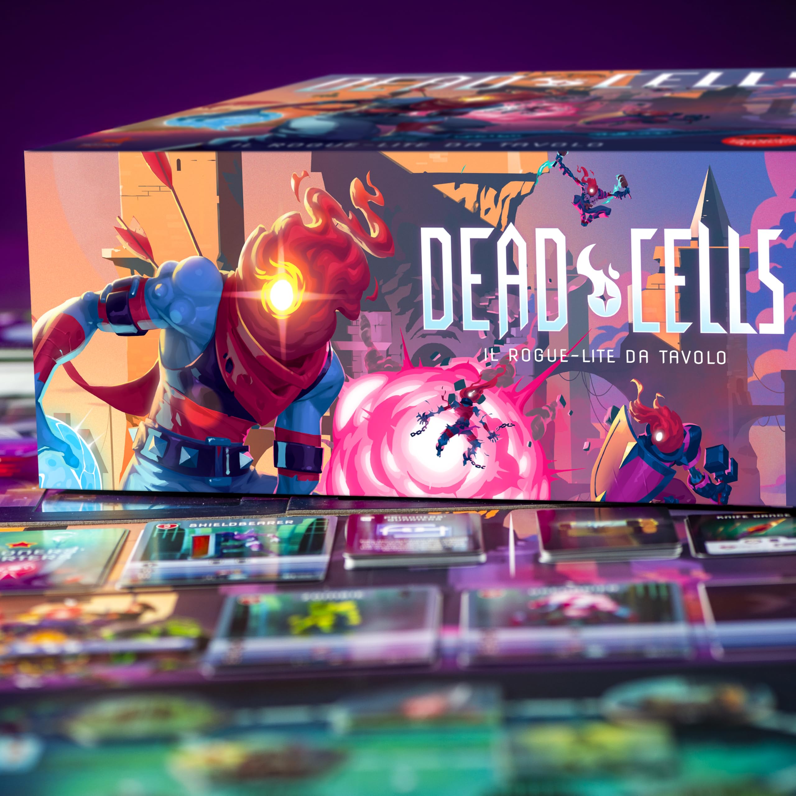 Asmodee – DEAD CELLS – Gioco da Tavolo Rogue-Lite | Gioco da Tavola Cooperativo Ispirato al Videogioco Dungeon Crawler – 1-4 Giocatori – 14+ Anni – 45 Minuti – Edizione Italiana