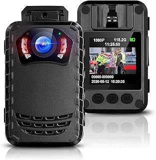 BOBLOV N9 Mini Body Camera Full HD 1296P Body Mounted Camera Small Portable Night Vision Police Body Camera For Daily Protection or Outdoor Travel Smallest Body Camera ModelCard not inlcuded BOBLOV N9 Mini Body Camera Full HD 1296P Body Mounted Camera Small Portable Night Vision Police Body Camera For Daily Protection or Outdoor Travel Smallest Body Camera ModelCard not inlcuded