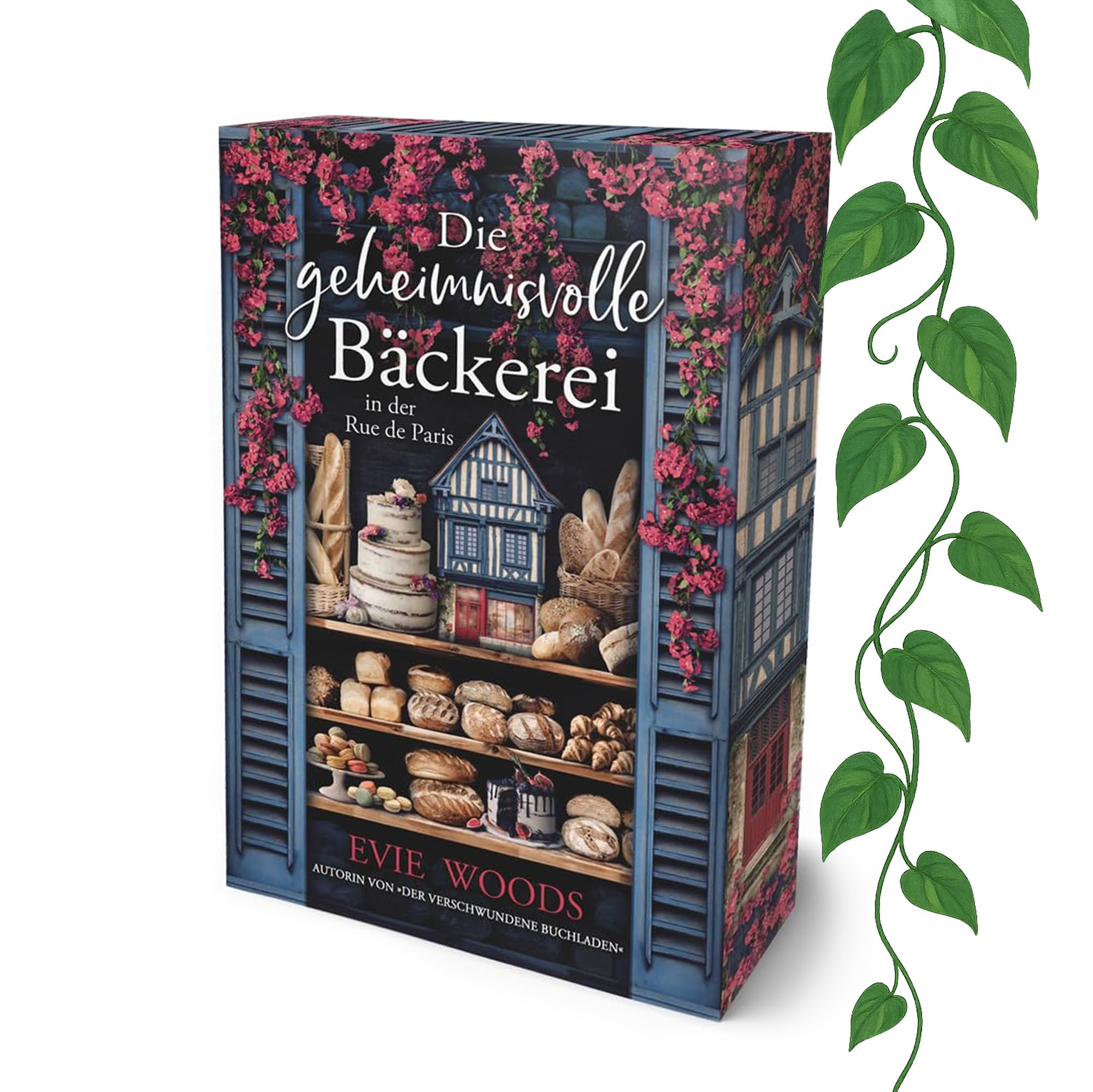 Bücherbundle Evie Woods – Der verschwundene Buchladen, Die Geschichtensammlerin, Die geheimnisvolle Bäckerei – 3er Set mit exklusivem Lesezeichen – Magische und gefühlvolle Romane - für Lesegenuss pur