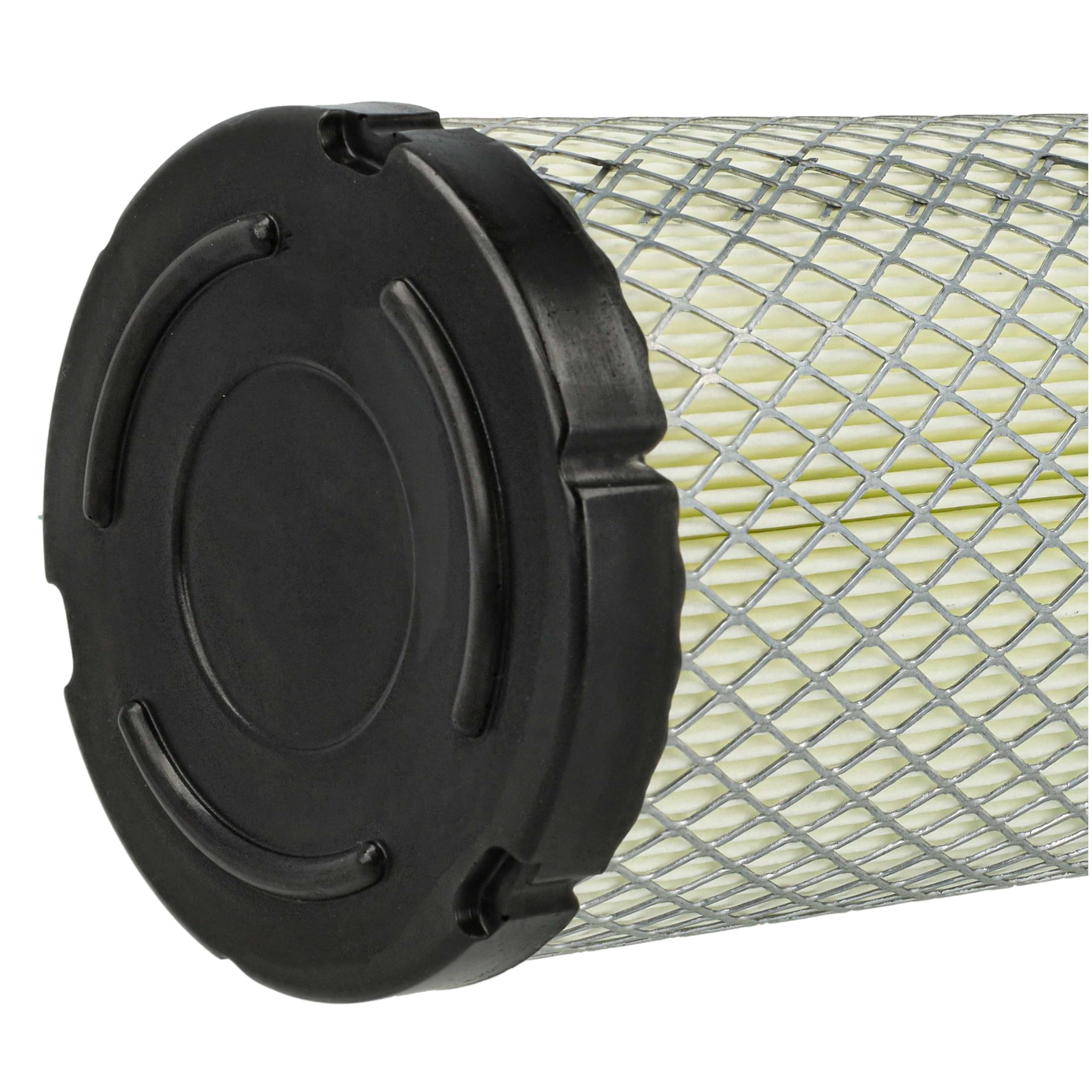 vhbw 4x Filtro de aire reemplaza Fleetguard FF5029, AF25538, AF25550 para excavadora - Filtro de motor exterior