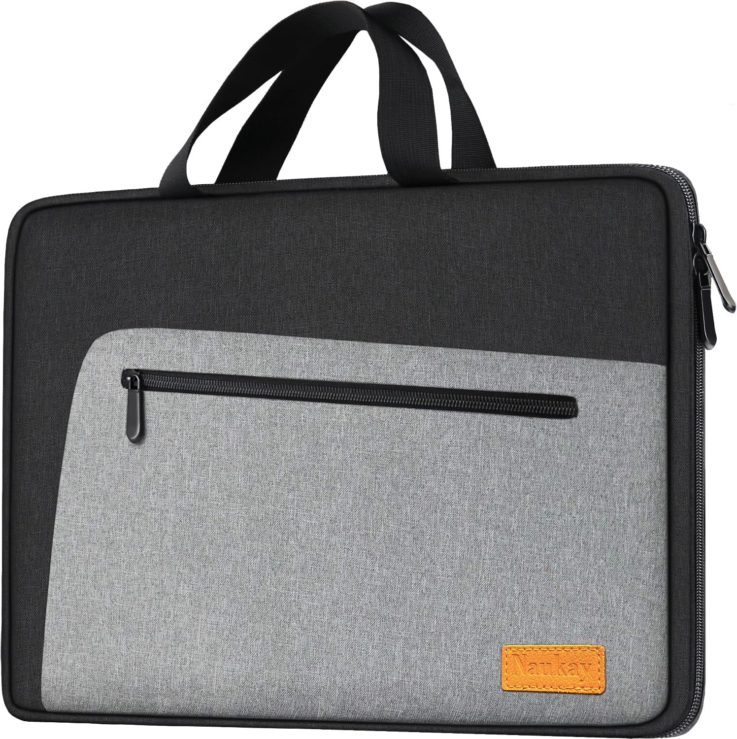 Laptop Sleeve, Slim Durable Notebook Computer Protection Case Business Briefcase Handle Bag Compatible with 14 15 15.4 inch MacBook Pro HP Dell Acer