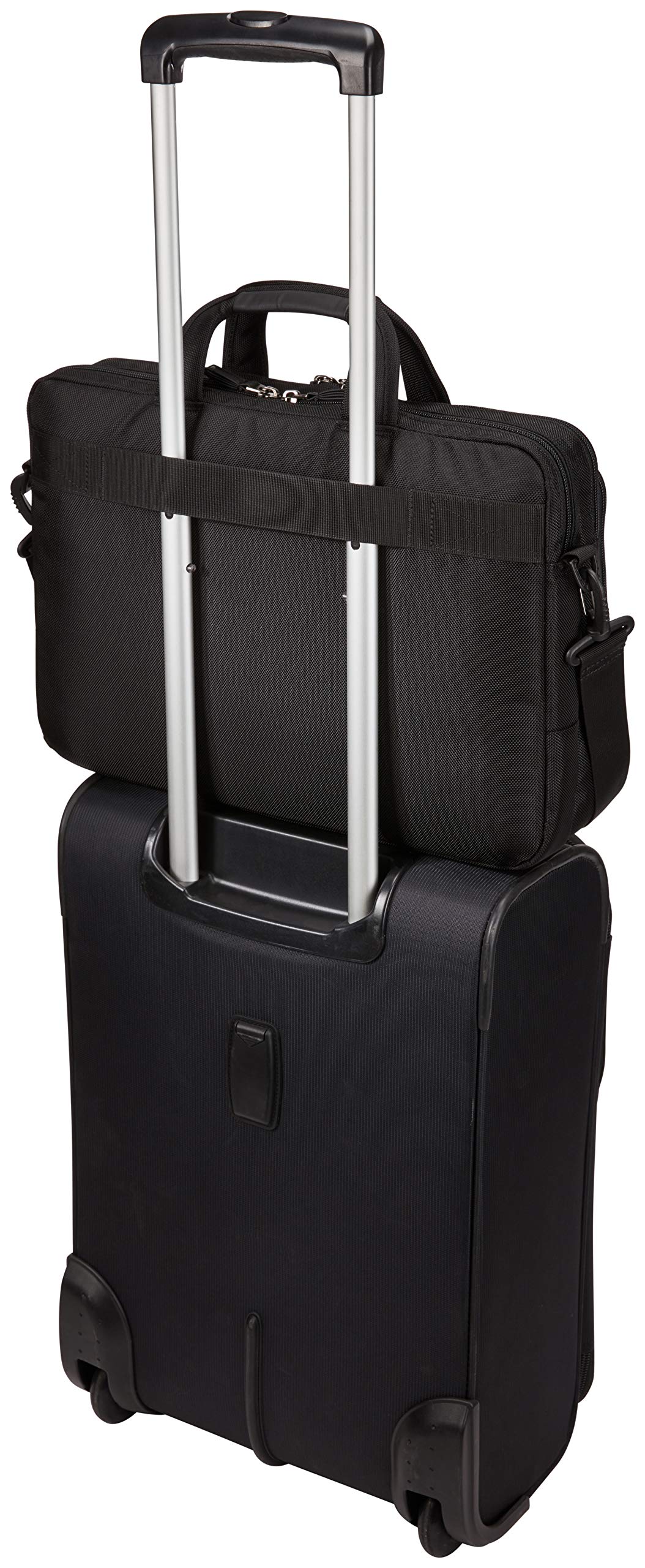 Case Logic Notion - Funda para portátil de 15,6" (acolchado de espuma EVA, bolsillo para tablet, compartimentos adicionales para accesorios, gran comodidad), color negro