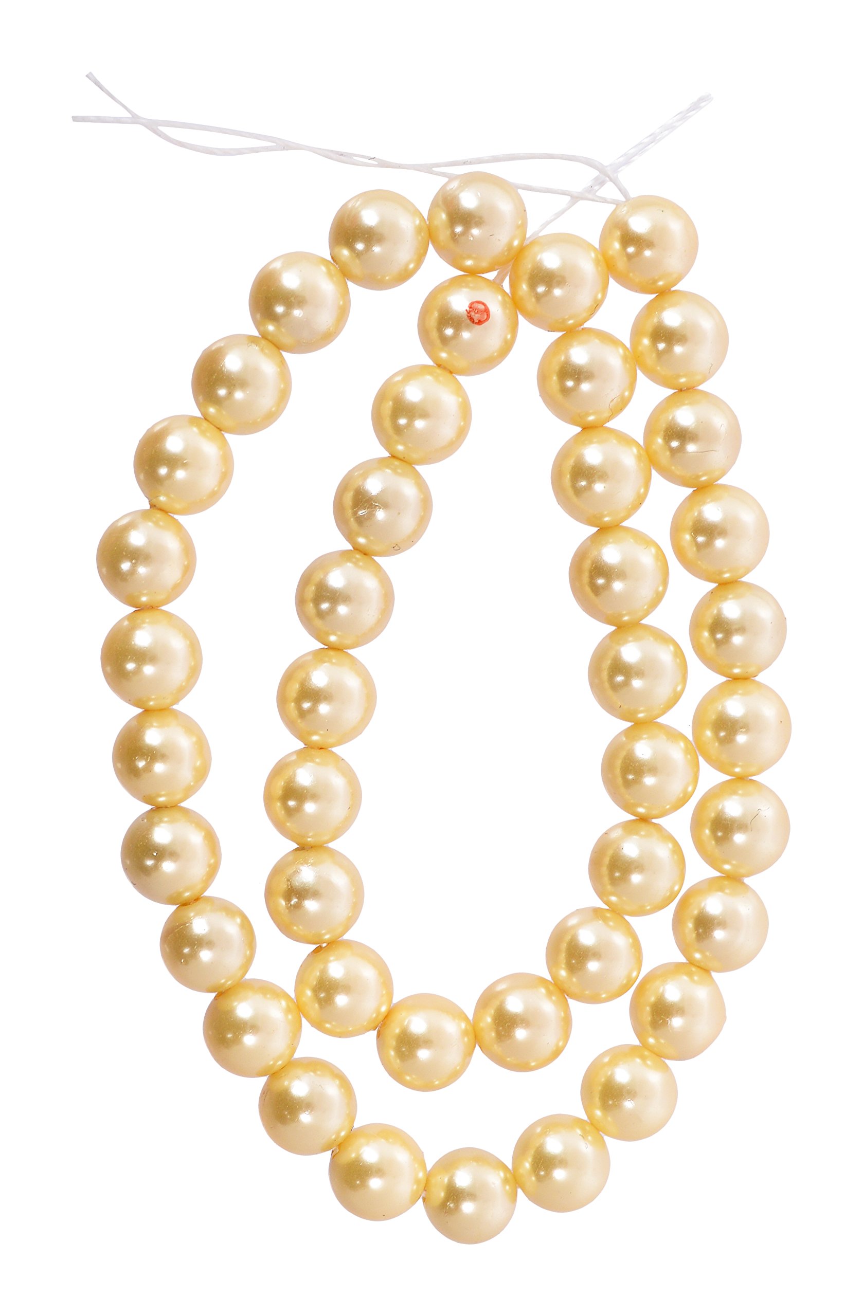 Gold Crystal Beads for Women - Pack of 50 (BD34)-image-5