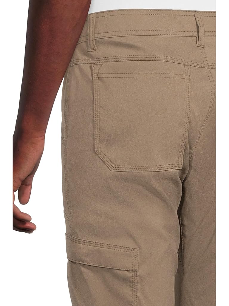 Taupe Prana Stretch Zion Straight Pants