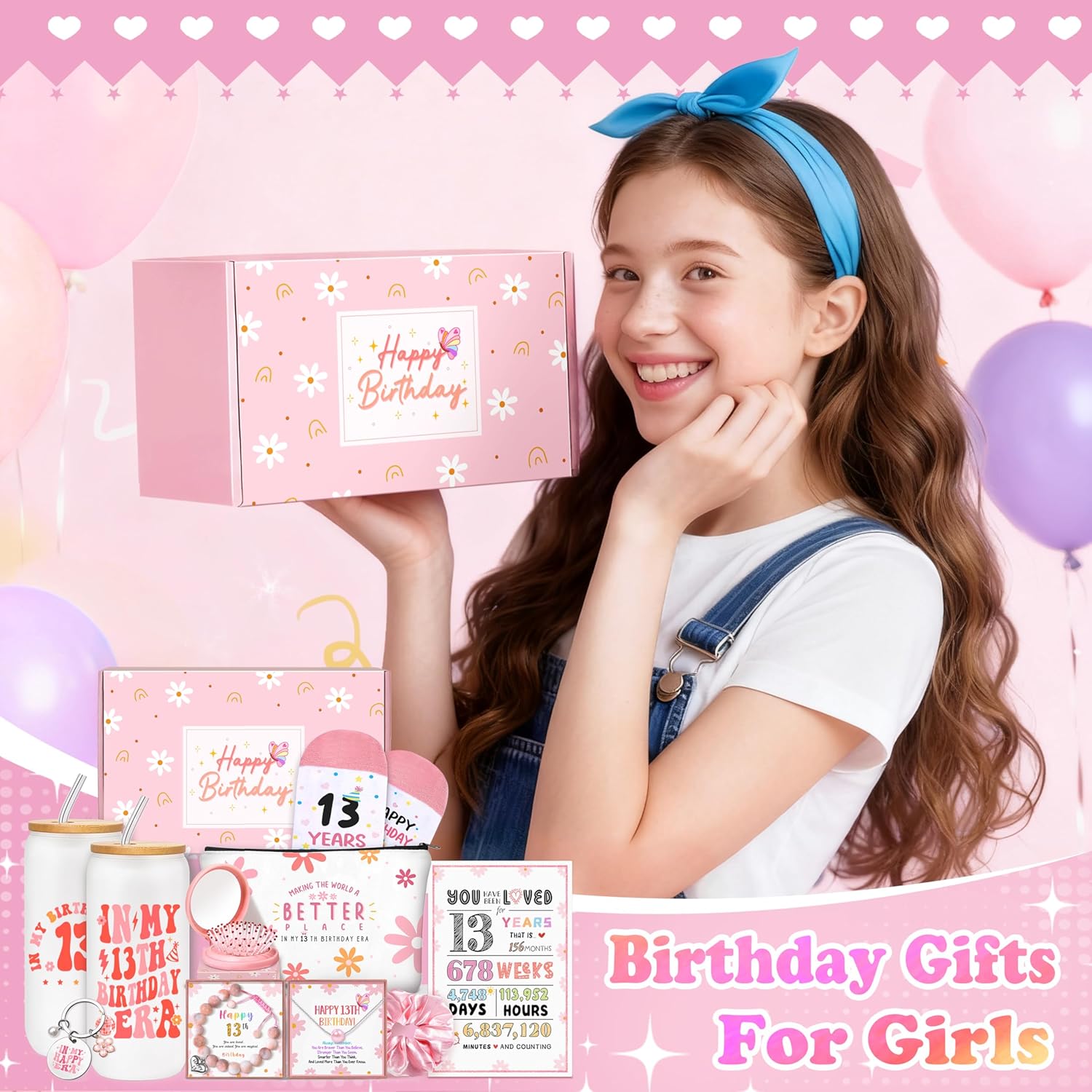 13th Birthday Gifts for Girls - Happy 13 Year Old Girl Birthday Gift Ideas for Teen Girls - Unique In My 13th Birthday Era Gifts for 13 Year Old Girls Born in 2012 - Image 7