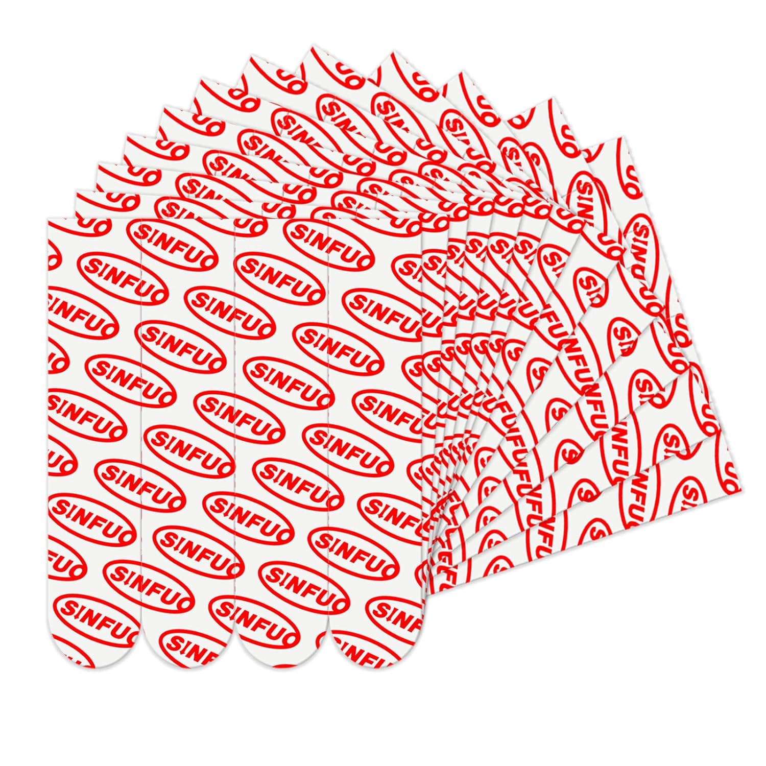 48 Large Hanging Strips Refill, No Damage Adhesive Strips for Wall Hooks, Removable Residue Free Picture Hanging Strips, Wall Sticky Double Sided Tape Heavy Duty Variety Pack 48pcs-L