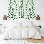 Freyalife Fake Vines for Room Decor(12 Pack 84 Feet) Aesthetic Artificial Plant Ivy Leaves Hanging Greenery Garlands for Home Bedroom Wall Wedding Christmas Party Office Patio Outdoor Garden Décor
