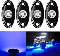 Vista 20 de Set de 4 cápsulas con luz LED Rock Light y App, Blanco