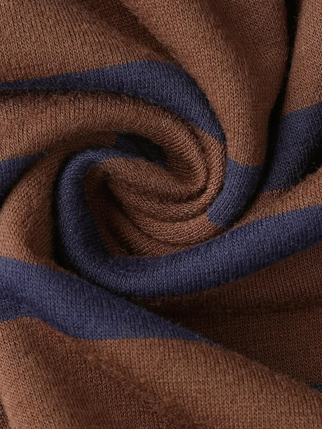 Womens Maternity Sweatshirt Striped Mock Neck Long Sleeve Half Zip Side Slit Pregnancy Nursing Tunic - Image 7