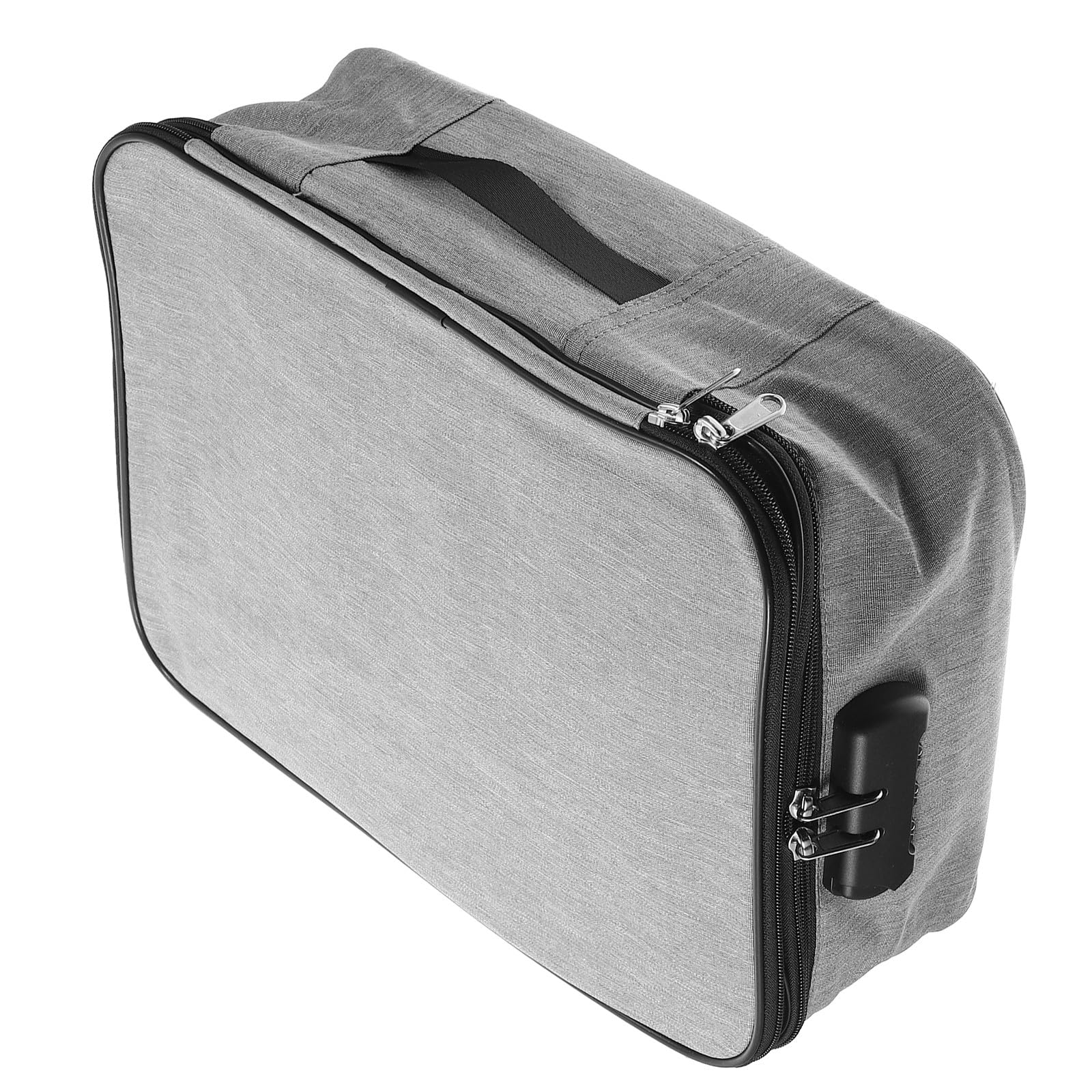 Paquet de Rangement à Serrure Grosse Capacité pour Dossiers, Pliable