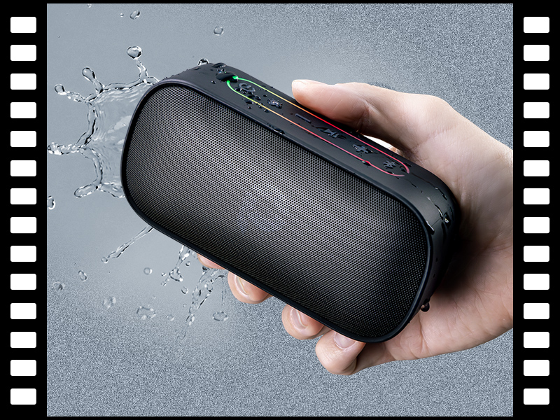 Amazon.co.jp: サンワダイレクト Bluetoothスピーカー 防水 IPX7 8W