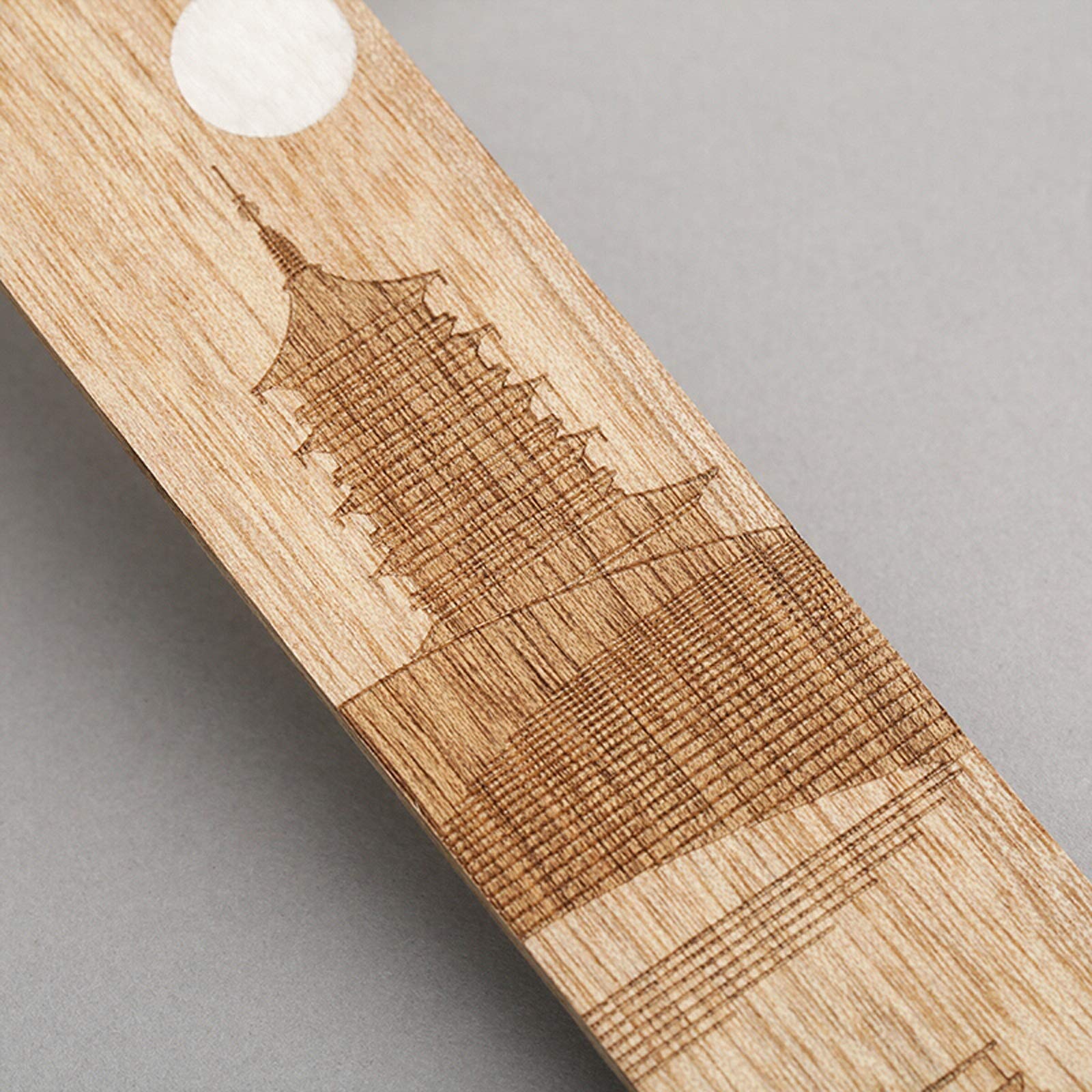 Marque Pages Bookmarks en Bois Books à la Main en Bois Naturel Bookmark Set de 2 PCS est Un Cadeau Unique pour Les Enseignants Étudiants Hommes et Femmes Signets
