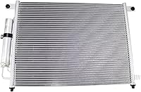 Vista 4 de Conjunto de condensador y secador de receptor de A/C compatible con Chevrolet Aveo 2004-2008 Pontiac Wave 2004-2008