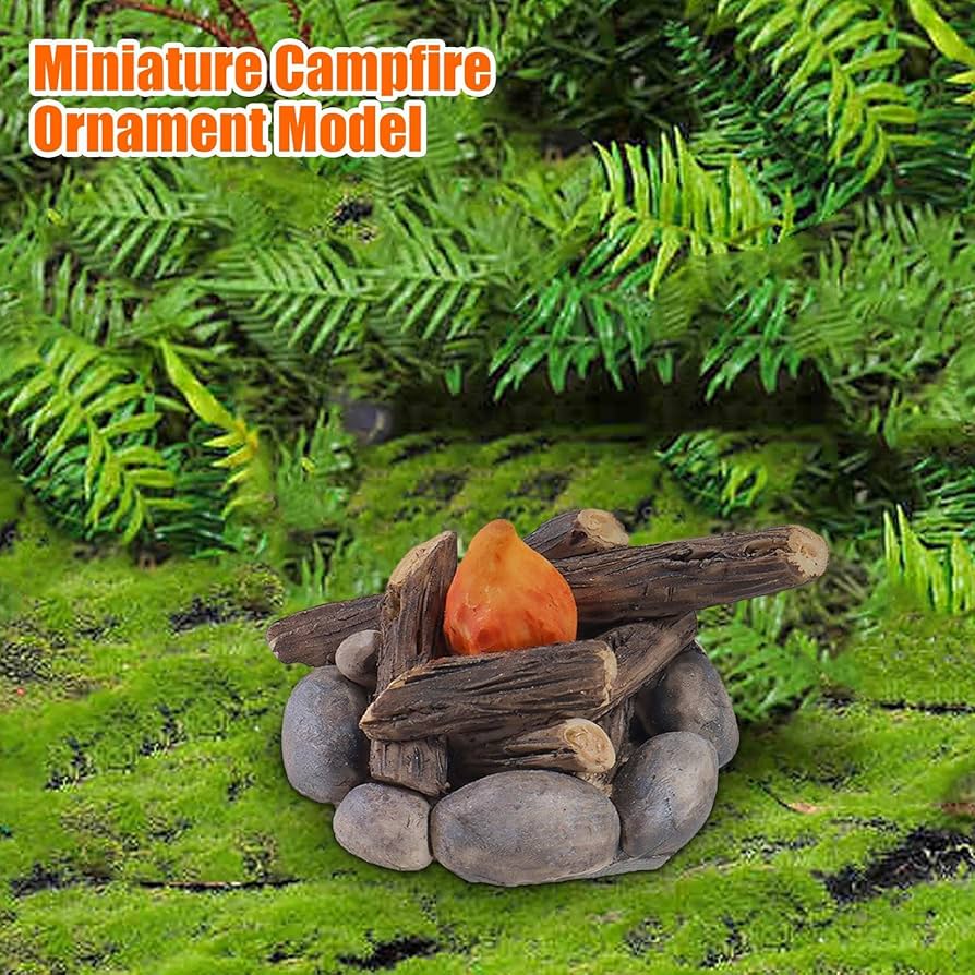 Amazon.co.jp: ミニチュアキャンプファイヤー - マイクロ風景