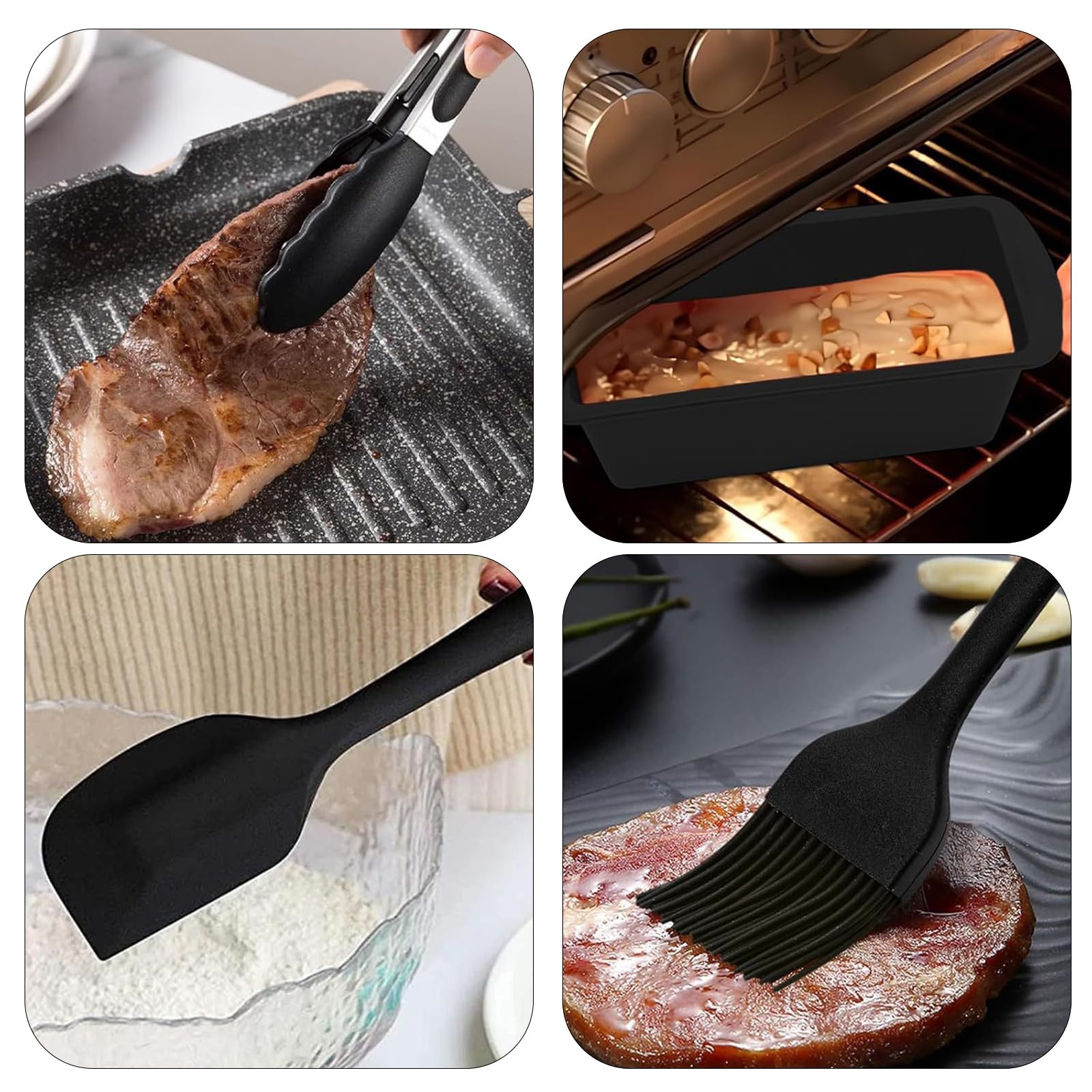 Stampi da forno in silicone Rack disidratatori per friggitrici ad aria efficienti Accessori per friggitrici ad aria da cucina Accessori per elettrodomestici da cucina