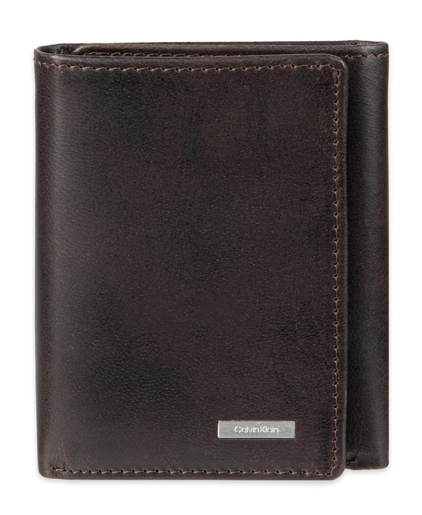 Calvin Klein Men's RFID Leather Trifold Wallet