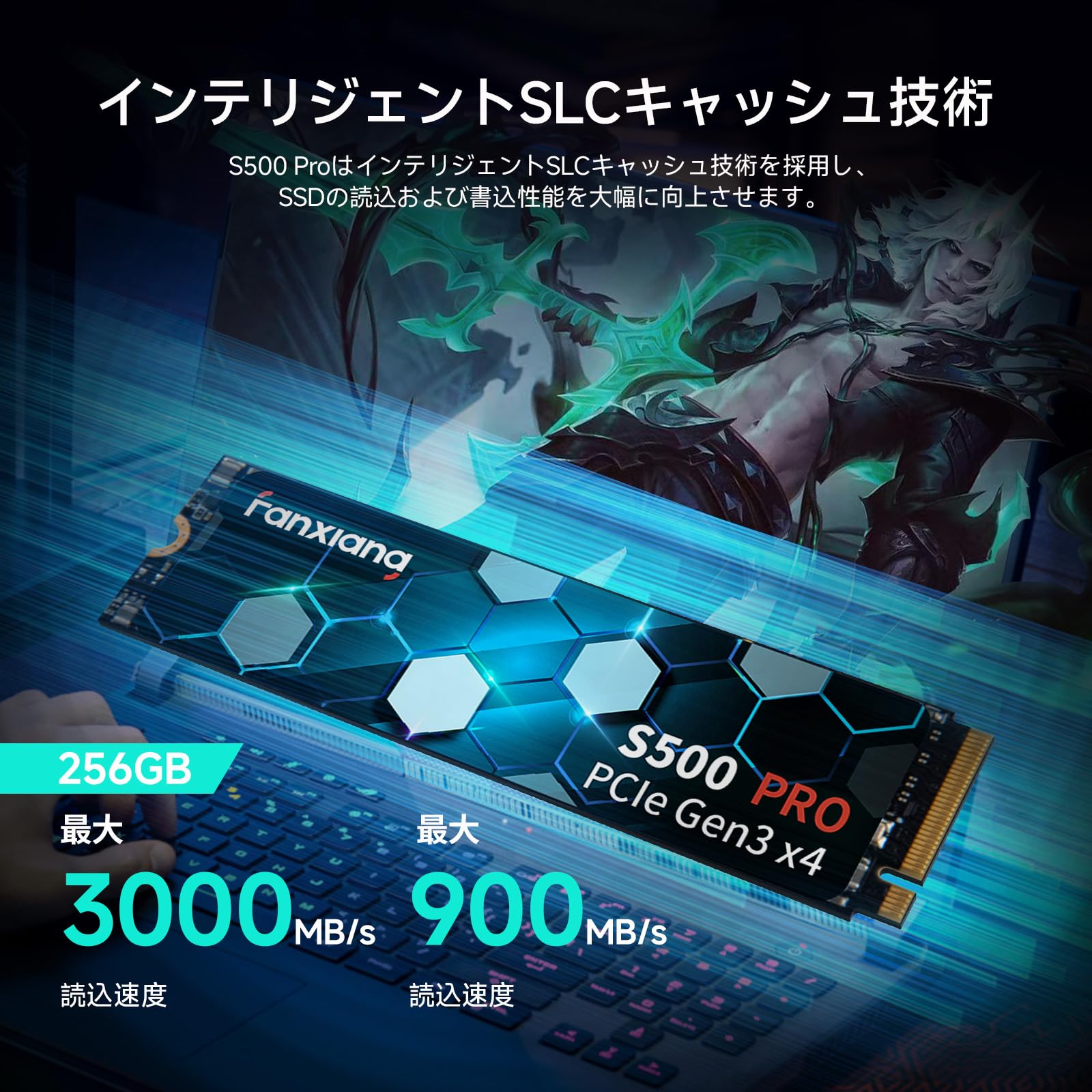 fanxiang S500 Pro 512GB NVMe SSD 3200MB/s
