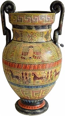 The Dipylon Krater Geometric Period Vase Ancient Greek Pottery