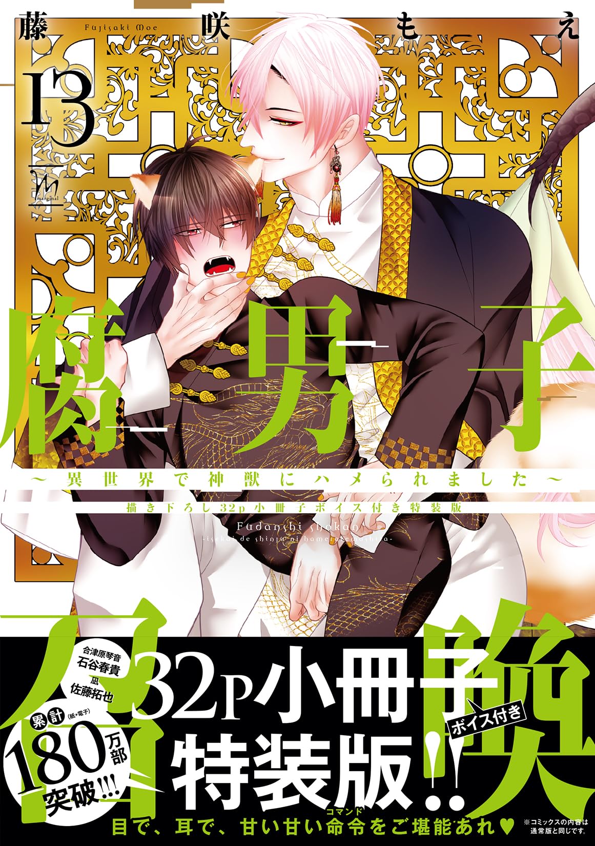 腐男子召喚～異世界で神獣にハメられました～【描き下ろし32p小冊子