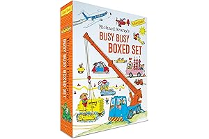 Richard Scarry's Busy Busy Airport: Interactive Picture Book That Gets Kids Talking, Playing and Learning