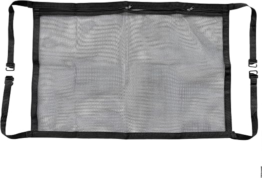 AUTOXBERT Car Ceiling Storage Net Car Interior Cargo Roof Net Storage Breathable Portable Bag Stowing Tidying Auto Interior Accessories
