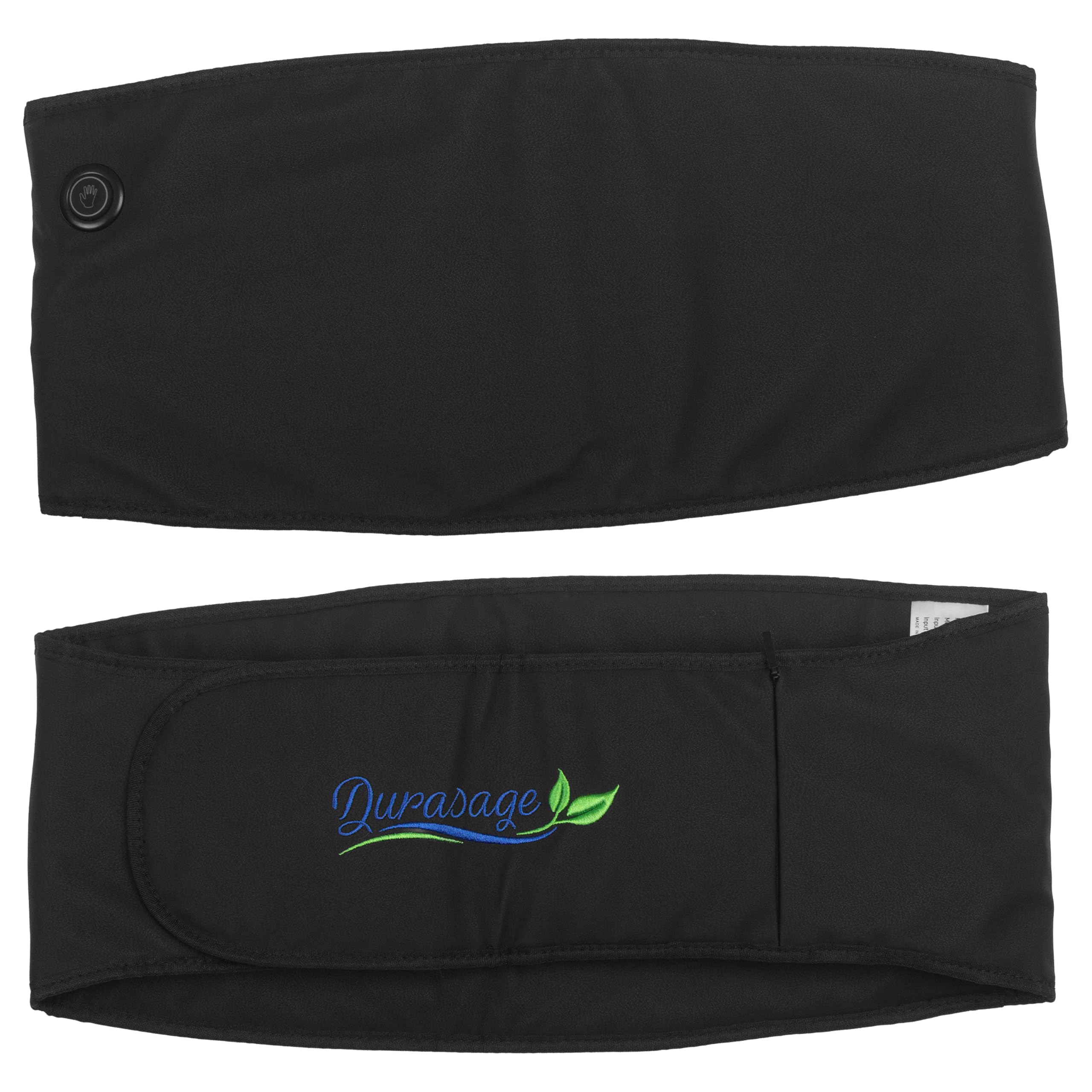 Durasage Cordless Infrared Heating Pad for Back Pain Relief - Wearable USB Rechargeable Waist Wrap with 3 Heat Settings, Lightweight & Portable Belt