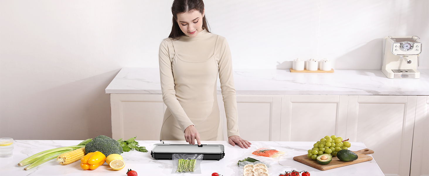Amazon.com: Vacuum Sealer machine,75 Kpa Precision Suction Power 6
