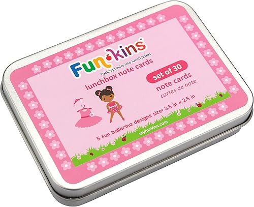Miniatura 1 de Funkins - Fiambrera escolar para niños, divertidas tarjetas para inspiración, motivación, afirmaciones positivas y amor de padres a niños, sin