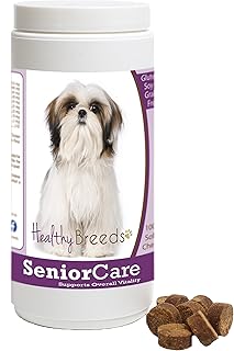 Healthy Breeds Shih Tzu Senior Dog Care Soft Chews 100 Count