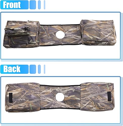 Miniatura 7 de X AUTOHAUX 1 paquete de alforjas Quad ATV de 4 ruedas, bolsa de carga de almacenamiento UTV motocicleta tanque de gasolina bolsa de sillín para