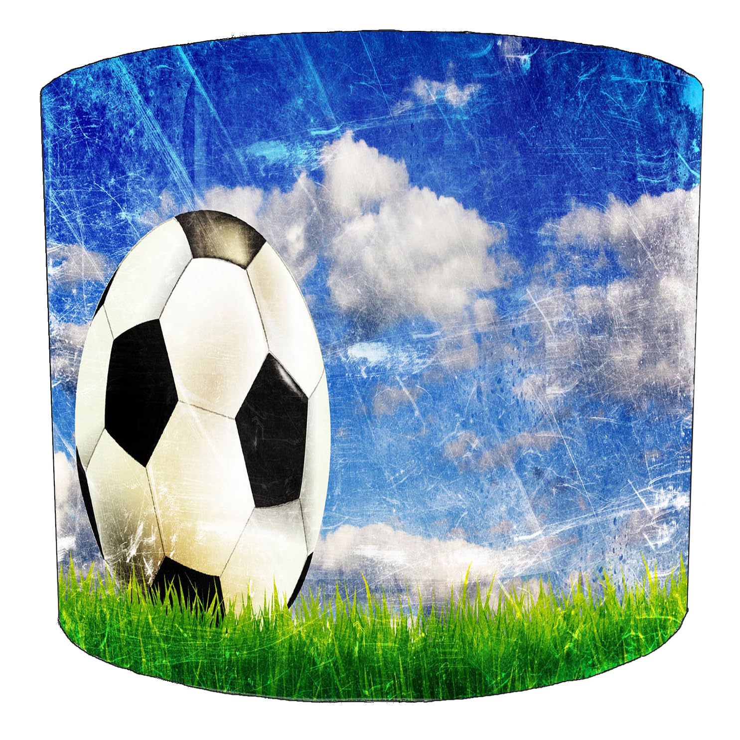 Football Soccer Close Up Lampshade in 3 Sizes for Ceiling Light Shade Pendant or Table Lamp