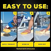 Vista 7 de Meguiar's M4516 pulidor y potenciador de brillo para barcosautocaravanas 16 oz