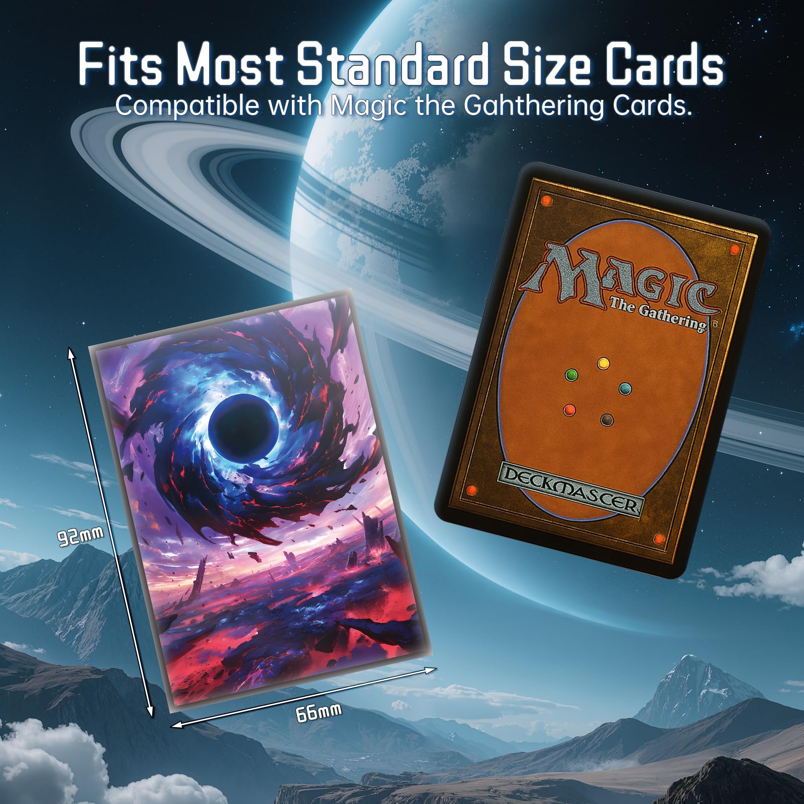 Amazon.co.jp: MTGカードスリーブ - ブラックホールダムネーション