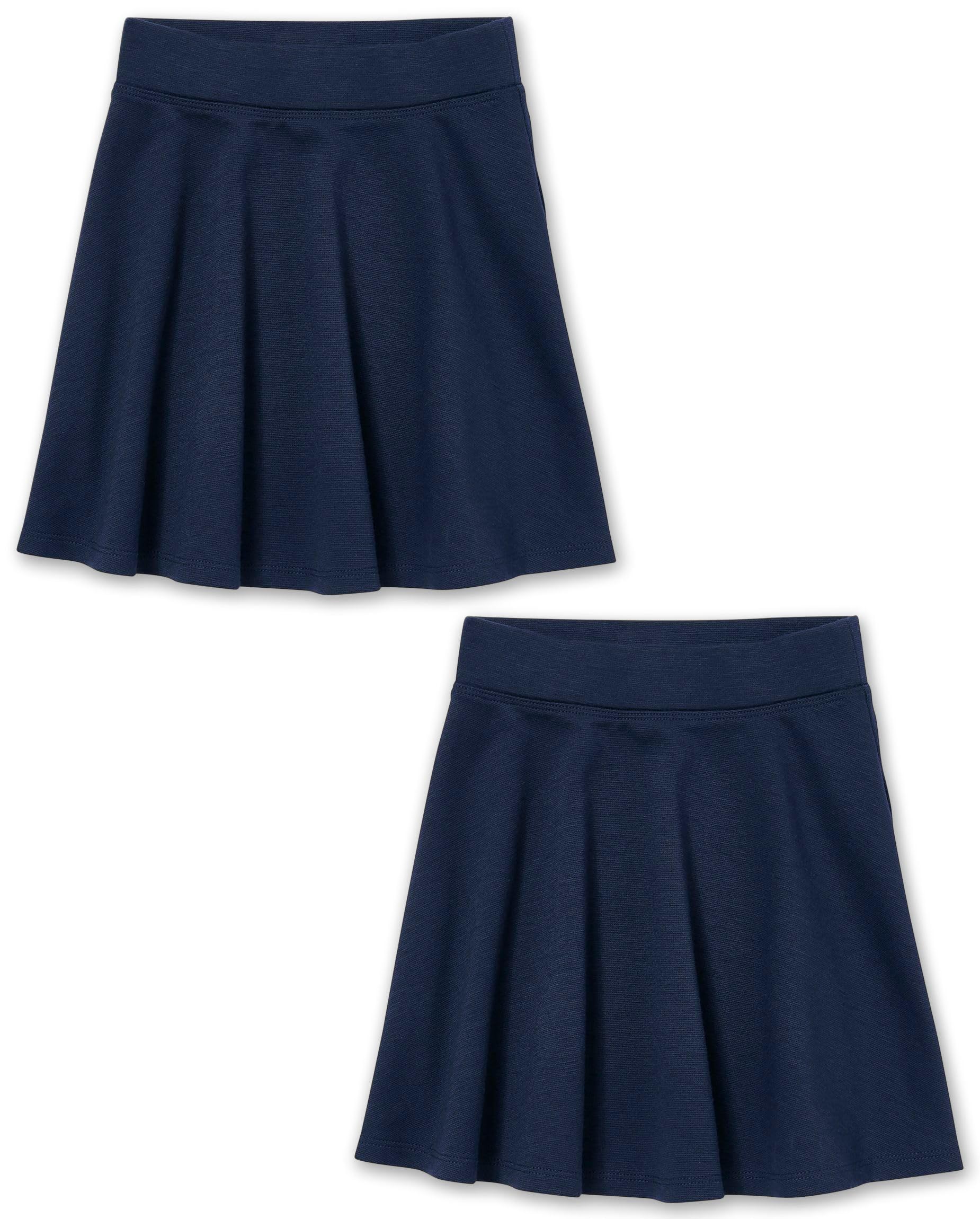 The Children's Place Spódnico-spodnie Dziewczynki Uniform Skort, Pack Of Two
