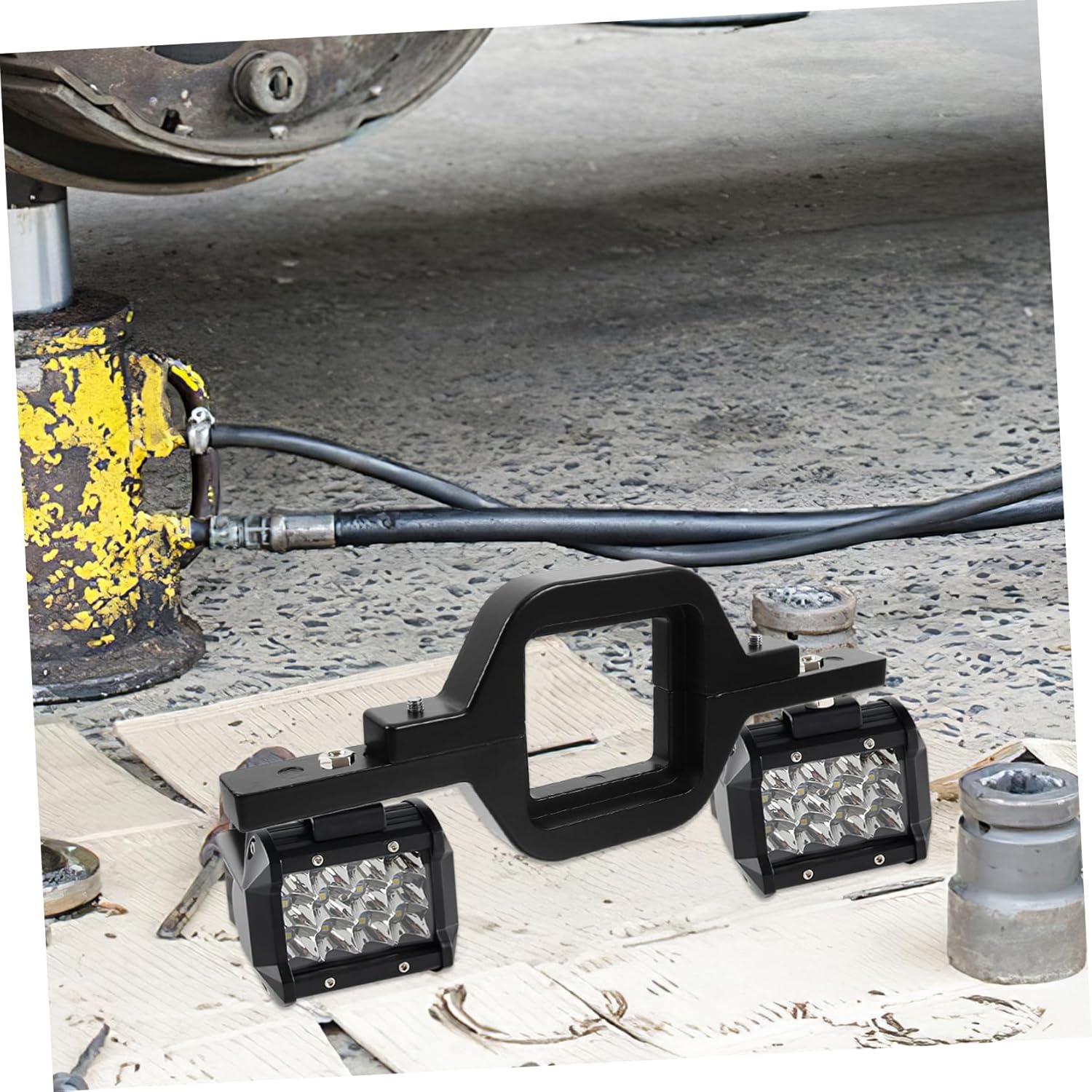 Trailer Tow Hitch Mount Bracket for Led Backup Reverse Lights Offroad Lighting for Trucks Suvs and Trailers Easy Installation Fit