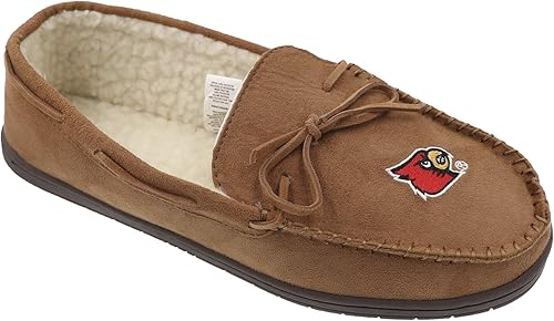 Miniatura 116 de FOCO NCAA NCAA - Pantuflas tipo mocasín con logotipo de equipo universitario para hombre