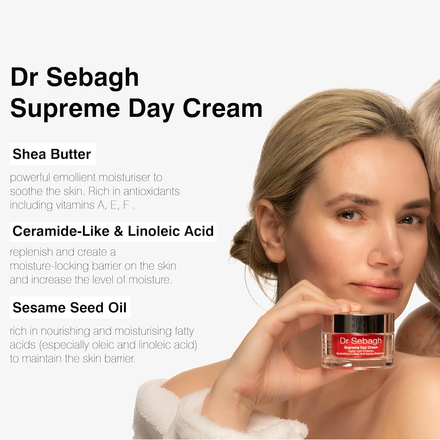 Dr Sebagh Supreme Collection - Beautiful Skincare Gift Set 3-In-1 | Enjoy 3 Award-Winning Products | Rejuventate & Restore Your Skin | Anti Fine Line & Wrinkle | Expert Formula For All Skin Types