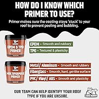 Vista 4 de Liquid Rubber - Revestimiento para toldo de casa rodante, sellador con reflectante solar, para reparación del toldo de remolques y cámper