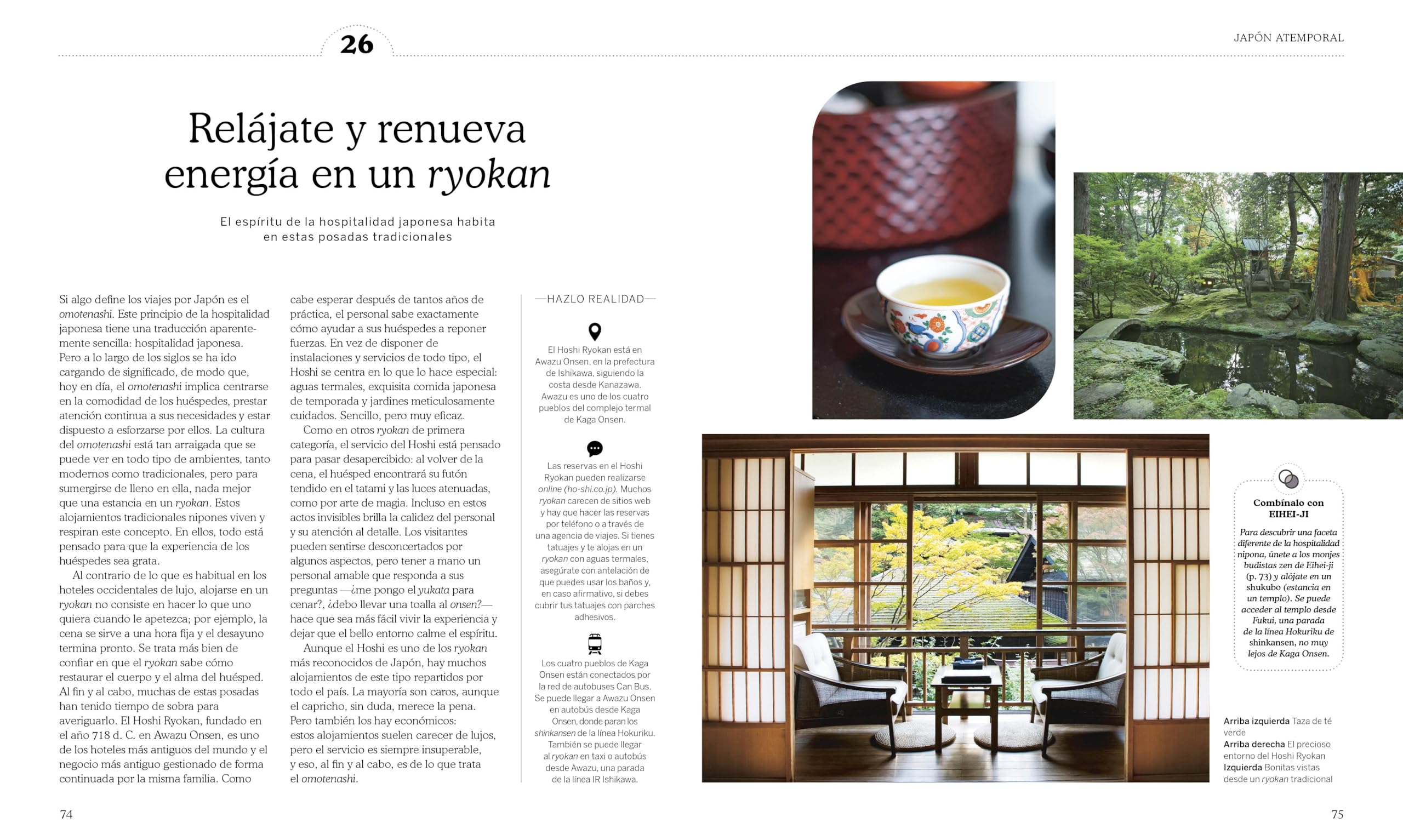 Destino Japón (Guías Visuales. Viajes para regalar): 100 ideas para una aventura inolvidable (Guías de viaje)