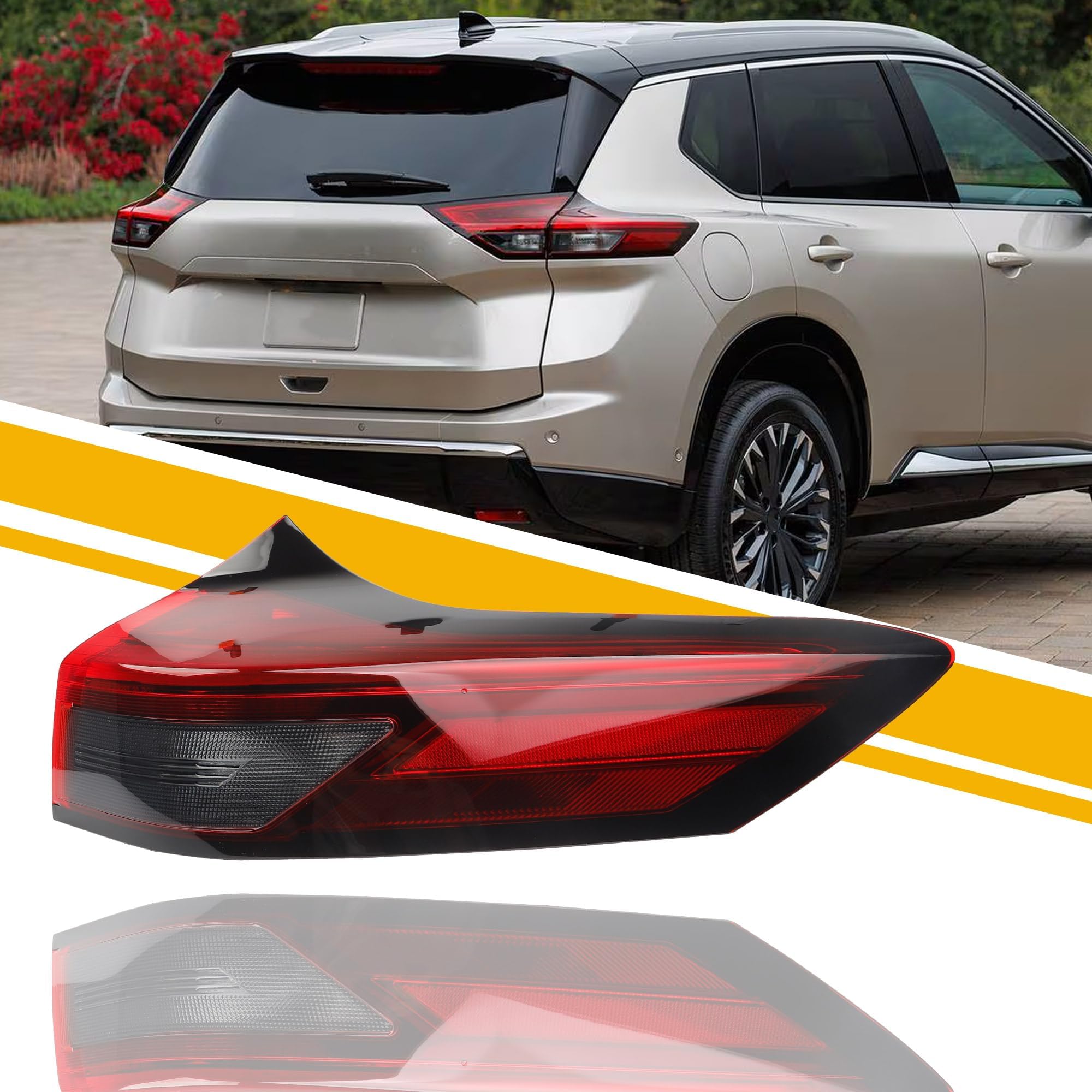 Photo 1 of Dasbecan LED Tail Light Assembly for 2021-2024 Nissan Rogue