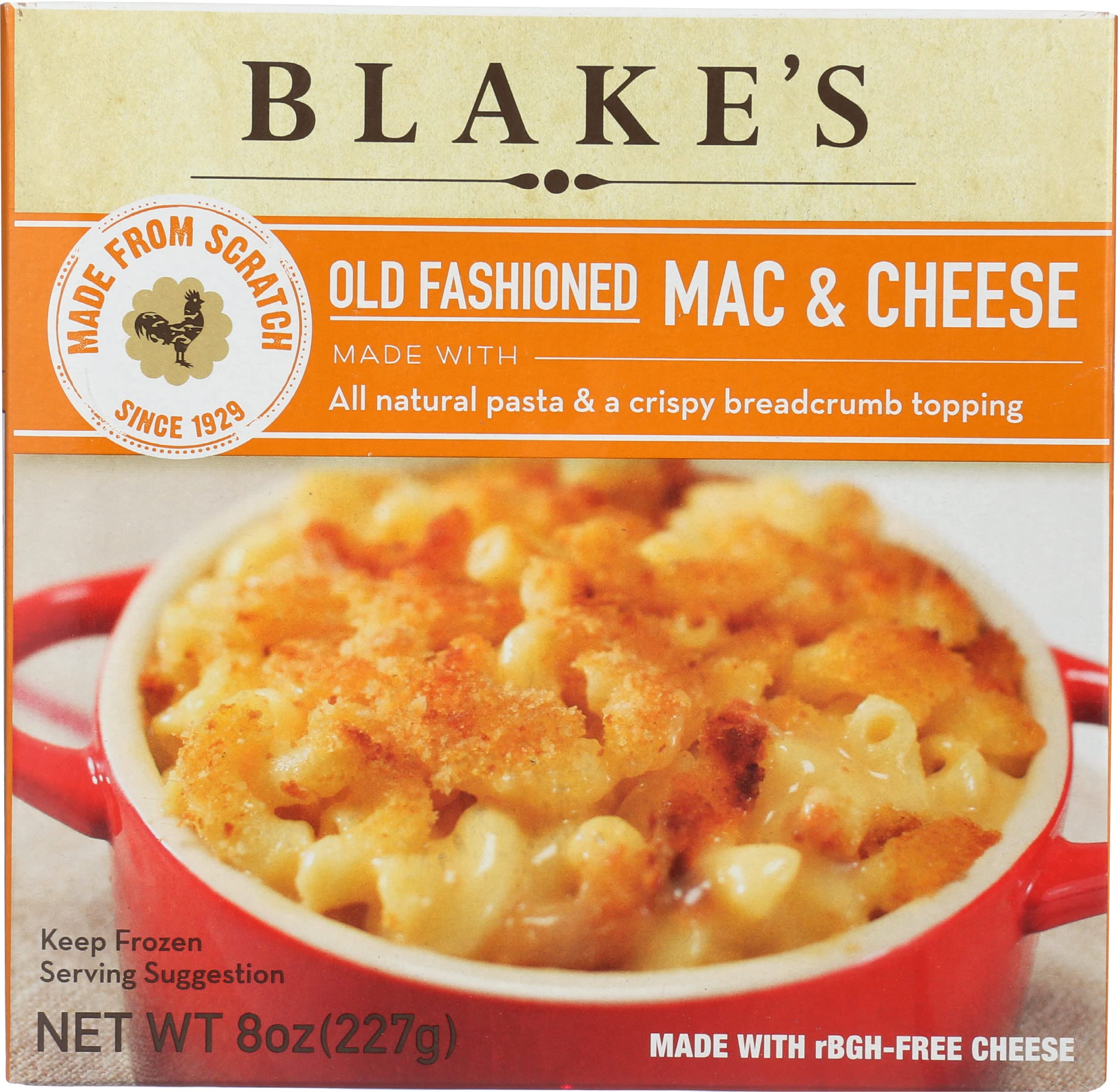BLAKES Old Fashioned Macaroni and Cheese, 8 Ounce (Pack of 9)