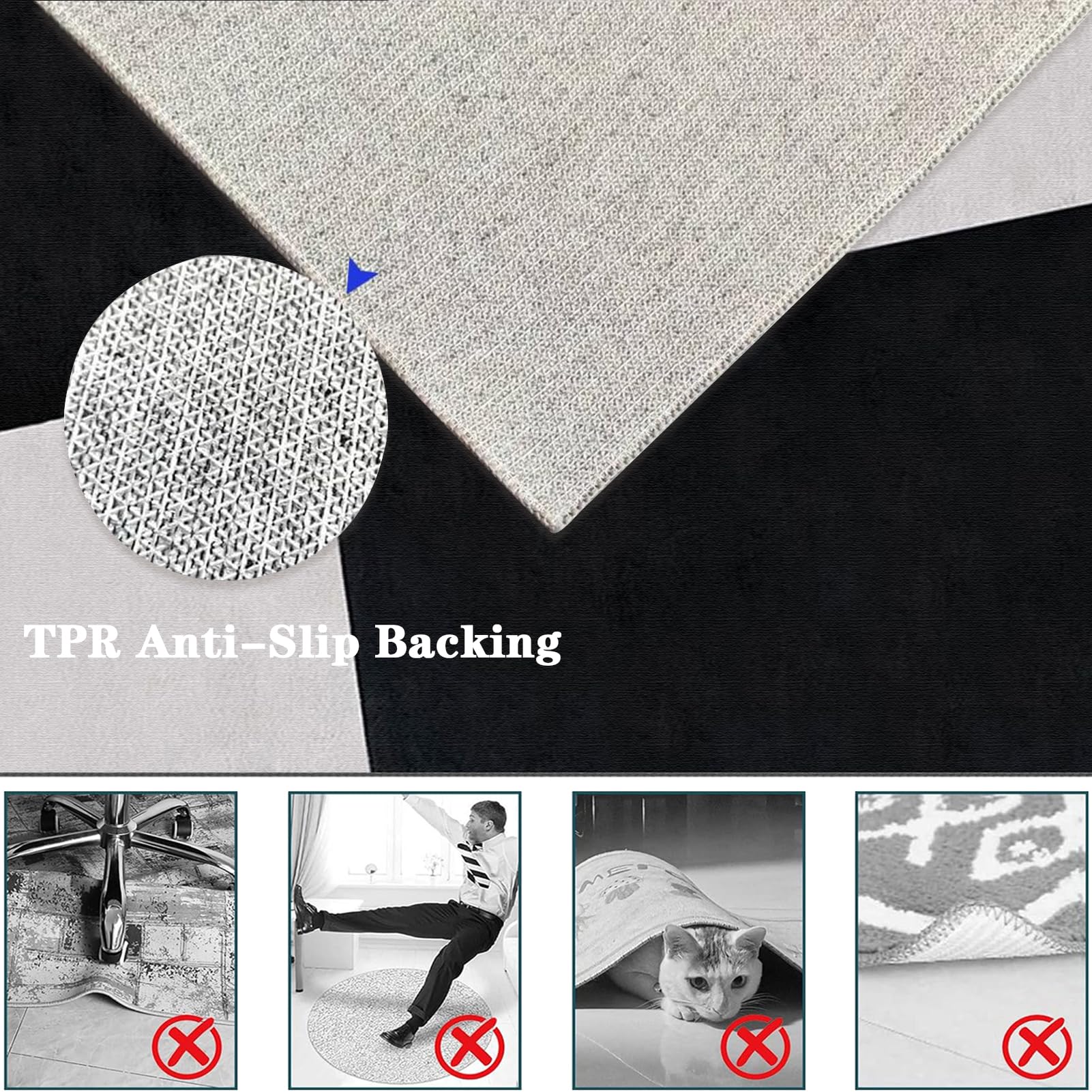 Alfombra Silla Ruedas Gaming Oficina, Alfombra Silla Escritorio, Gaming Protector de Suelo, Oficina Escritorio Gamer Alfombrilla, Alfombras para Sillas, Alfombra Suelo Gaming 80 x 120 cm