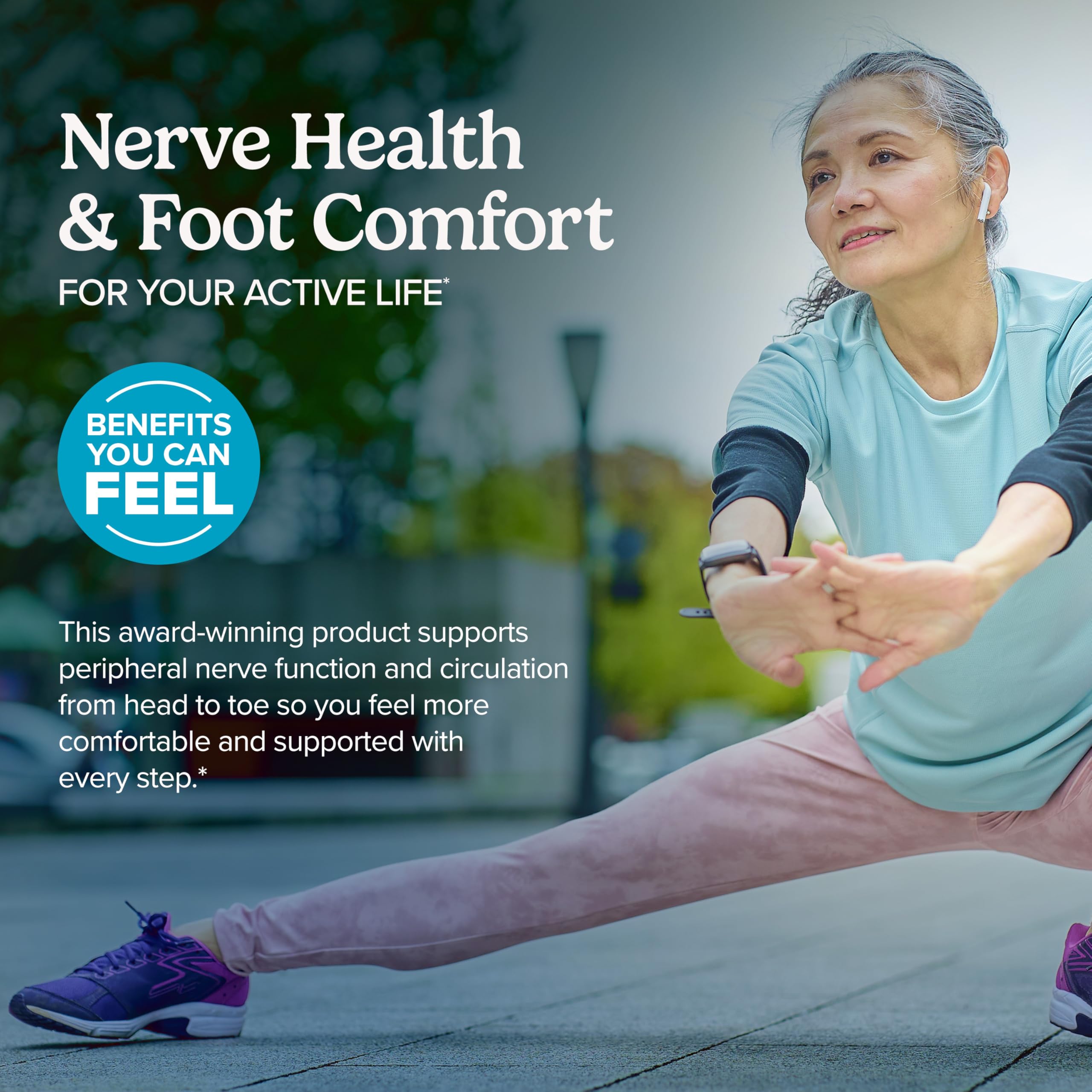 Terry Naturally Healthy Feet and Nerves - Nerve Function - 120 Count — Amazon image 2