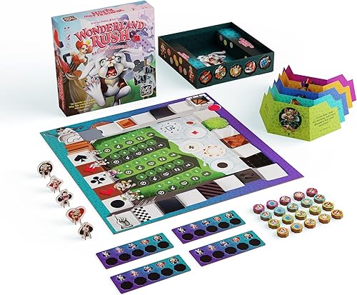 Miniatura 3 de Wonderland Rush | Juego de mesa familiar | Juego de mesa para adultos y niños | Juego de mesa de aventura | A partir de 8 años | para 2 a 4