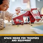 LEGO Star Wars: The Clone Wars Coruscant Guard Gunship 75354 Buildable Star Wars Toy for 9 Year Olds, Gift Idea for Star Wars Fans Including Chancellor Palpatine, Padme and 3 Clone Trooper Minifigures